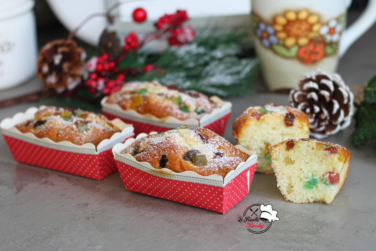 MINI PLUMCAKE PANETTONE BIMBY