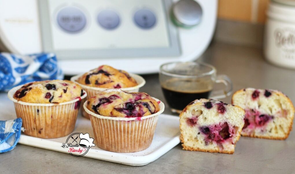 MUFFIN AI FRUTTI DI BOSCO E RICOTTA BIMBY