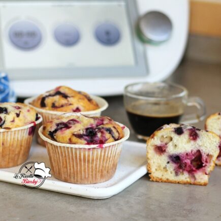 MUFFIN AI FRUTTI DI BOSCO E RICOTTA BIMBY