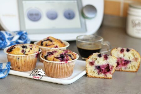 MUFFIN AI FRUTTI DI BOSCO E RICOTTA BIMBY