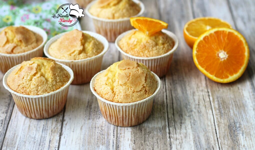 MUFFIN ALL'ARANCIA MORBIDISSIMI BIMBY