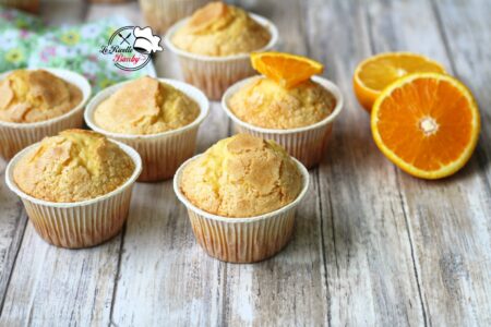 MUFFIN ALL'ARANCIA MORBIDISSIMI BIMBY