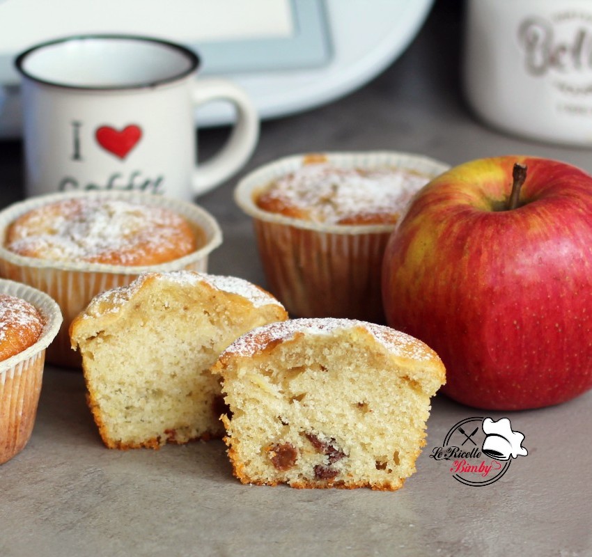 MUFFIN ALLE MELE E UVETTA MUFFIN ALLE MELE E UVETTA