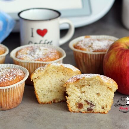 MUFFIN ALLE MELE E UVETTA BIMBY soffici