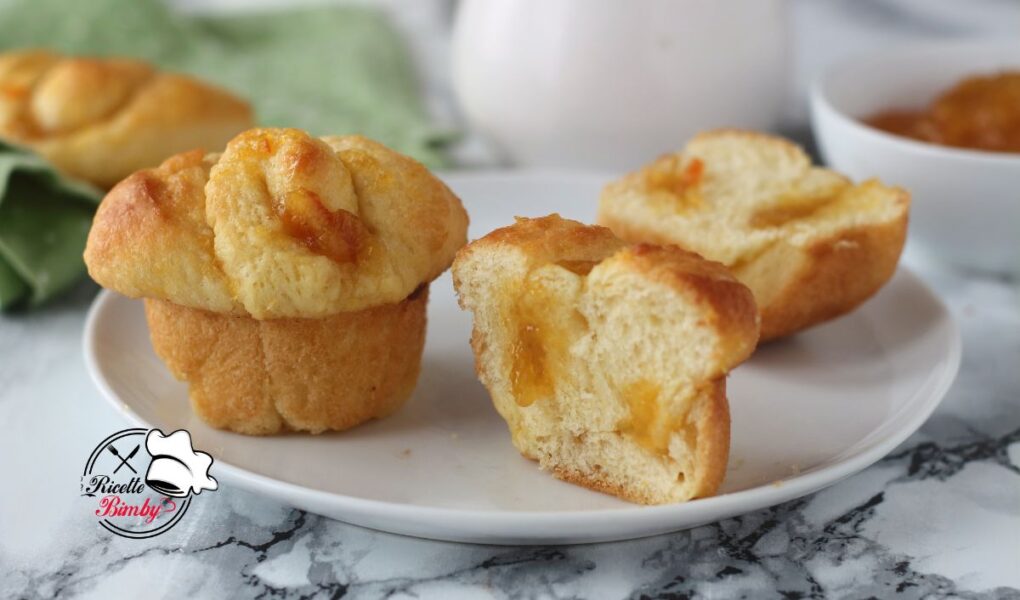 MUFFIN BRIOCHE ALLA MARMELLATA BIMBY