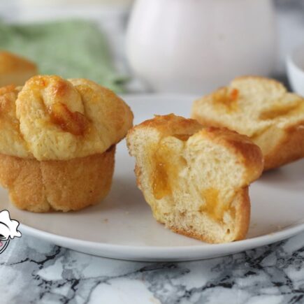 MUFFIN BRIOCHE ALLA MARMELLATA BIMBY