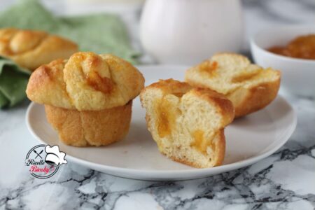 MUFFIN BRIOCHE ALLA MARMELLATA BIMBY