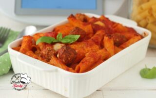 PASTA AL FORNO CON POLPETTE RICETTA BIMBY