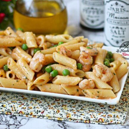 PASTA GAMBERI E PISELLI BIMBY