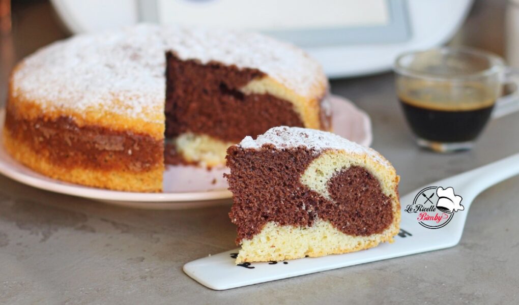 TORTA ALLA PANNA BICOLORE BIMBY