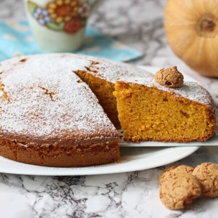 TORTA DI ZUCCA E AMARETTI BIMBY EV