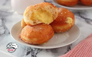 BOMBOLONI ALLA CREMA BIMBY soffici come quelli del Bar