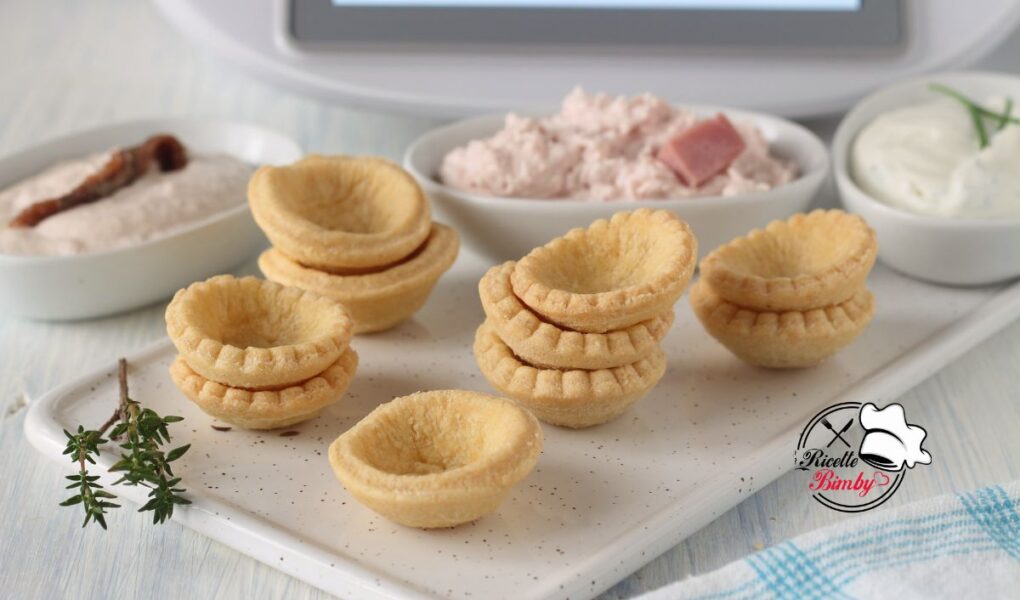 CESTINI SALATI DI PASTA FROLLA BIMBY