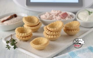 CESTINI SALATI DI PASTA FROLLA BIMBY
