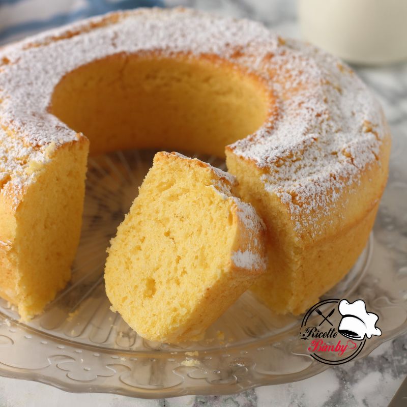 CIAMBELLA SOFFICE ALLA PANNA E LIMONE BIMBY