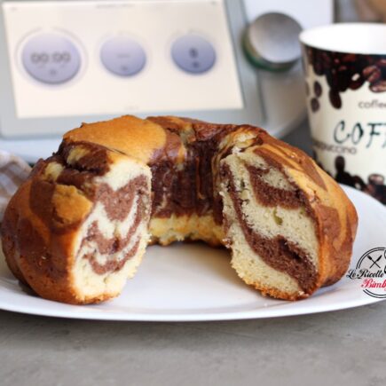 CIAMBELLA ALLA RICOTTA BICOLORE BIMBY