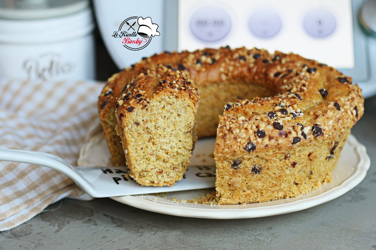 CIAMBELLA ALL'AVENA E NOCCIOLE BIMBY