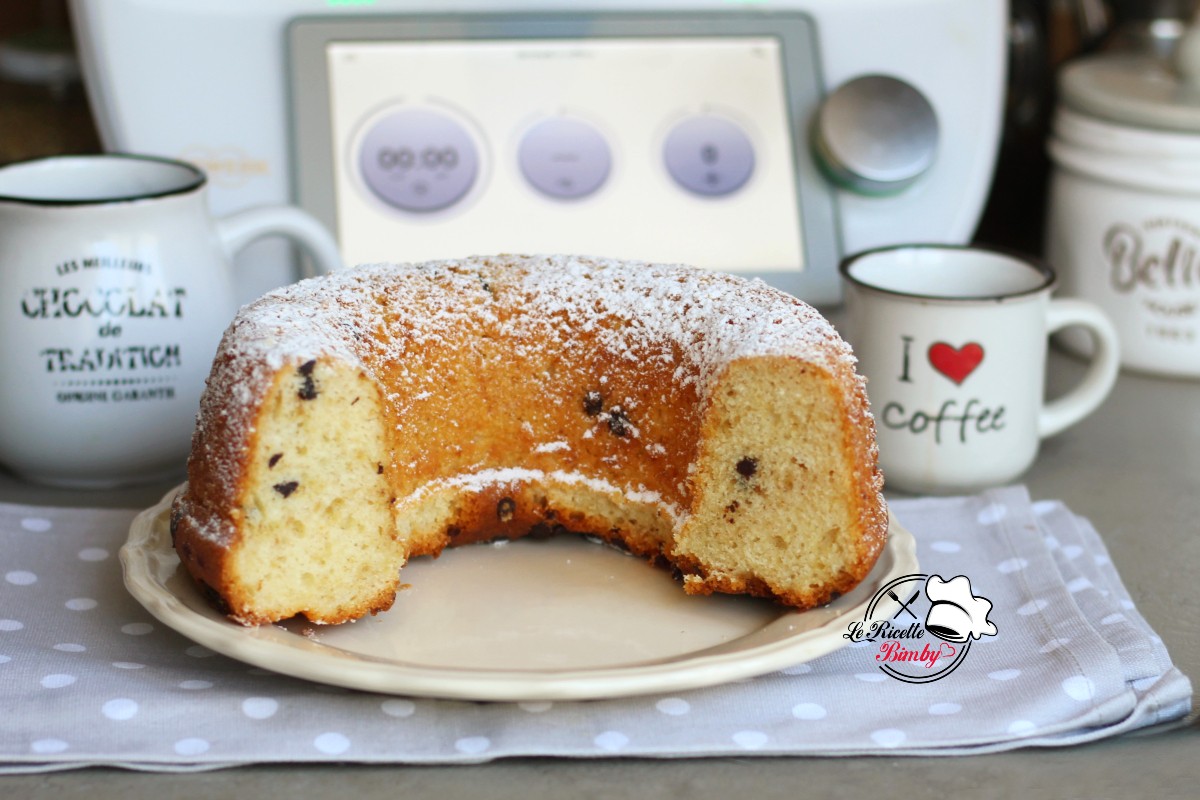 CIAMBELLA ALLO YOGURT E CIOCCOLATO BIMBY