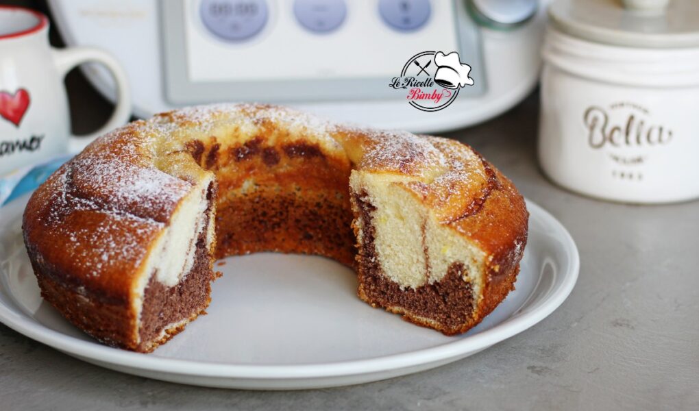 CIAMBELLA NUVOLA ALLO YOGURT BICOLORE BIMBY
