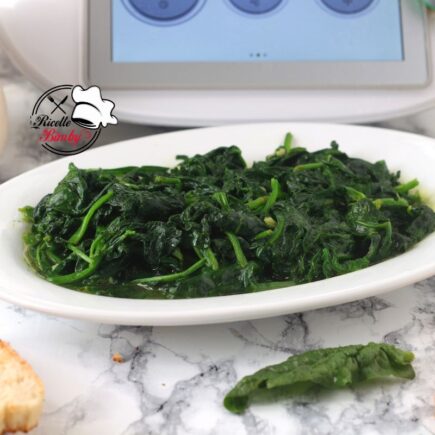 CONTORNO DI SPINACI BIMBY