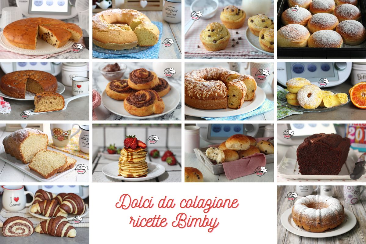 DOLCI DA COLAZIONE BIMBY ricette facili e veloci