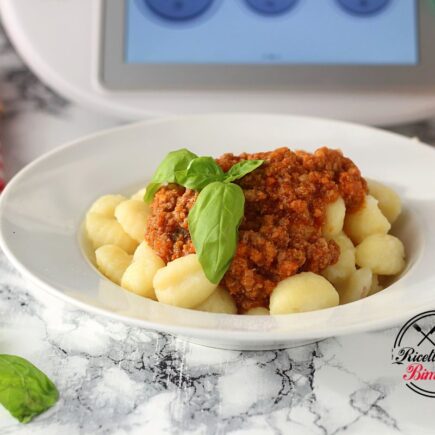 GNOCCHI AL RAGÙ BIMBY