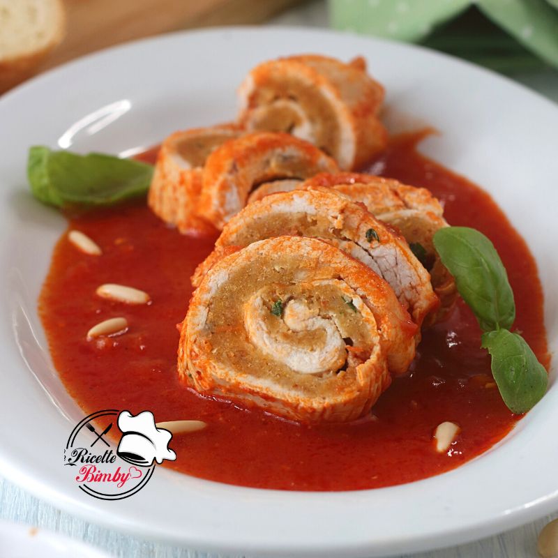 INVOLTINI DI POLLO RIPIENI BIMBY