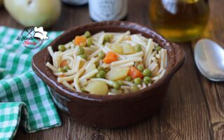 MINESTRA DI PATATE E PISELLI BIMBY