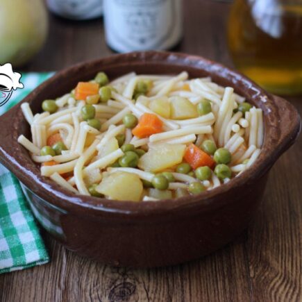 MINESTRA DI PATATE E PISELLI BIMBY