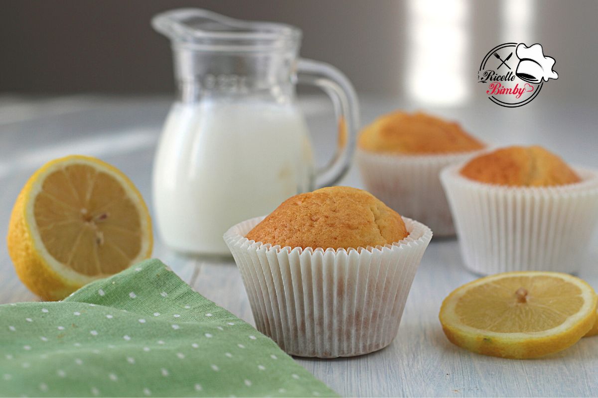MUFFIN ALLA PANNE E LIMONE BIMBY
