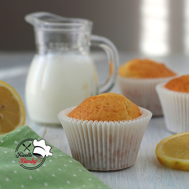 MUFFIN ALLA PANNE E LIMONE BIMBY