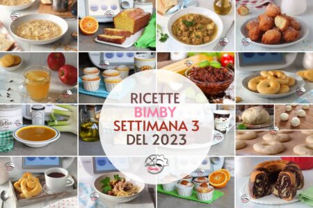 RICETTE BIMBY SETTIMANA 3 del 2023