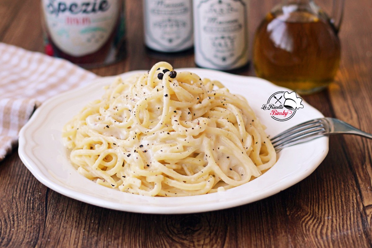 SPAGHETTI CACIO E PEPE BIMBY