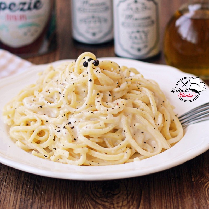 SPAGHETTI CACIO E PEPE BIMBY