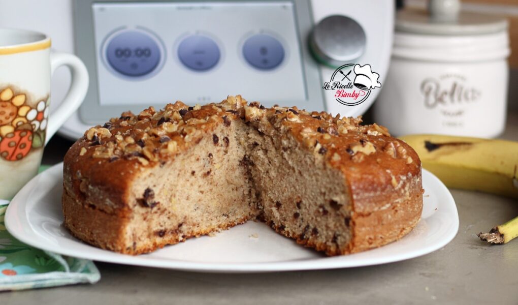 TORTA ALLA BANANA E NOCI BIMBY