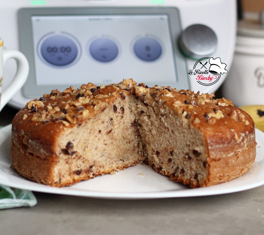 TORTA ALLA BANANA E NOCI BIMBY