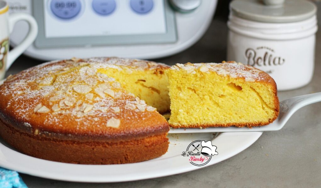 TORTA ALL'ARANCIA E MANDORLE BIMBY