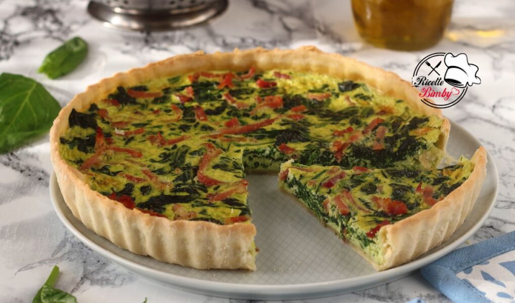 QUICHE DI SPINACI E SPECK BIMBY