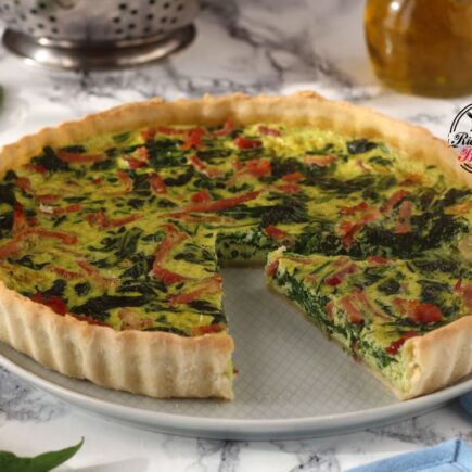 QUICHE DI SPINACI E SPECK BIMBY