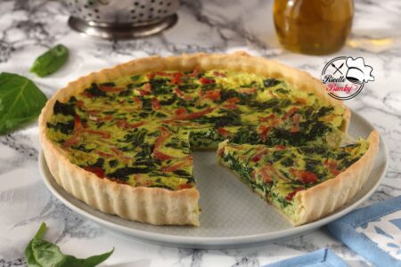 QUICHE DI SPINACI E SPECK BIMBY