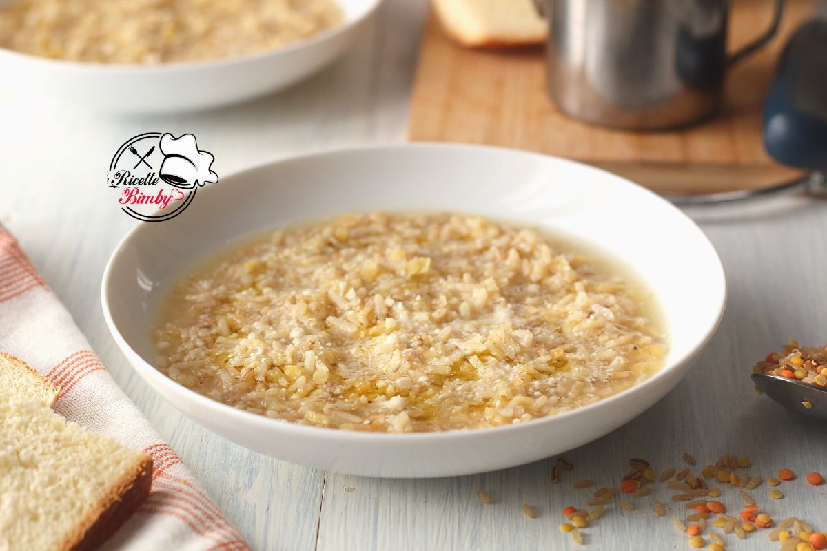 ZUPPA DI CEREALI E LEGUMI BIMBY 1