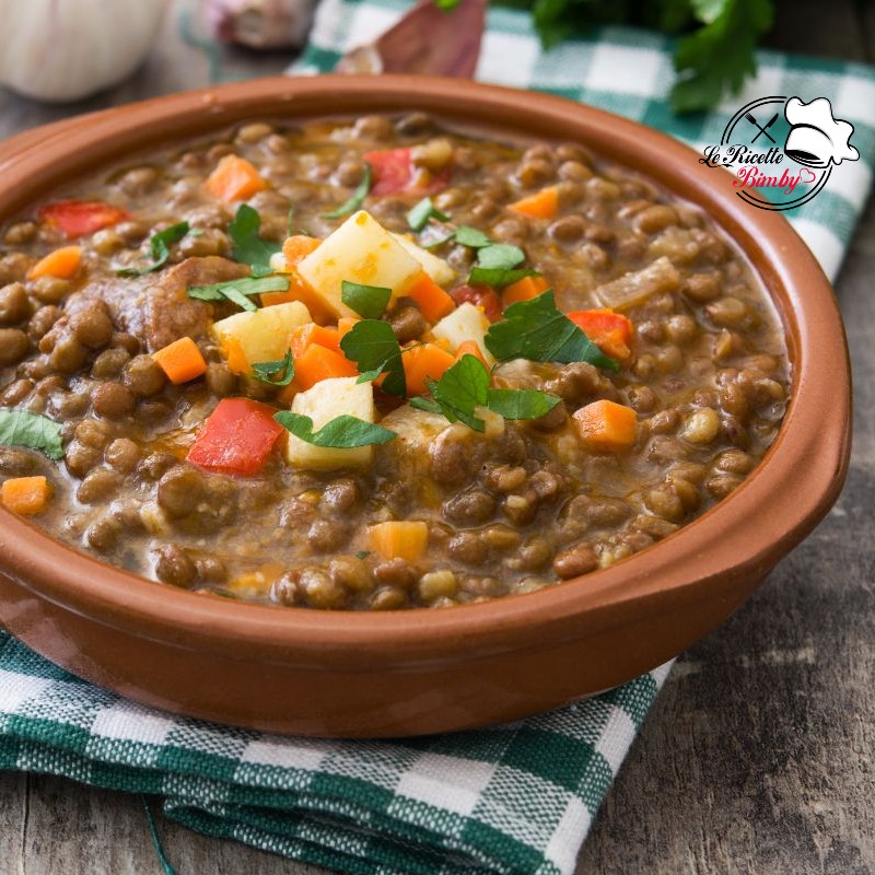 ZUPPA DI LENTICCHIE CLASSICA BIMBY