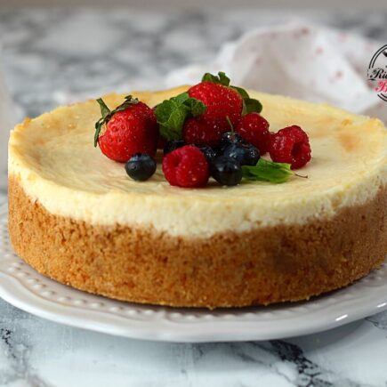 CHEESECAKE AL FORNO BIMBY