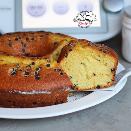 CIAMBELLONE ARANCIA E CIOCCOLATO BIMBY