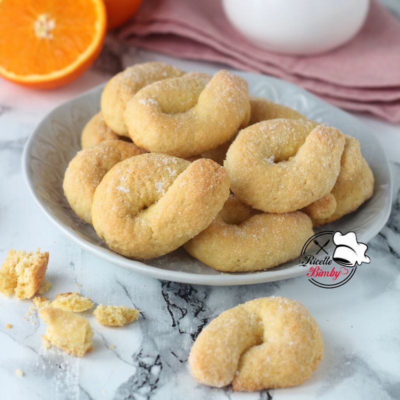 BISCOTTI RUSTICI ALL'ARANCIA BIMBY