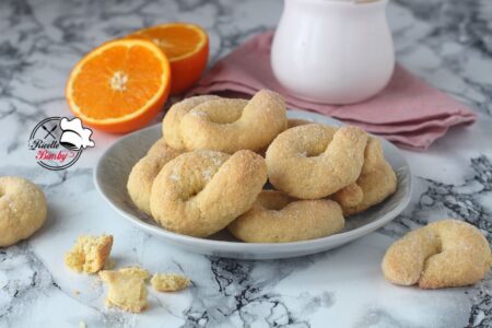 BISCOTTI RUSTICI ALL'ARANCIA BIMBY