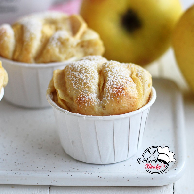 MUFFIN MELE E CANNELLA BIMBY