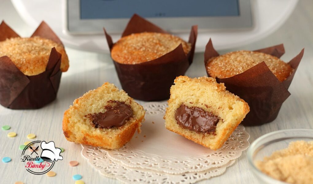 NUTELLA MUFFIN DAL CUORE MORBIDO BIMBY