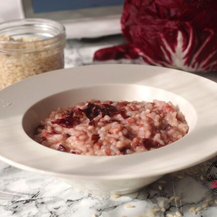 RISOTTO AL RADICCHIO E SALSICCIA BIMBY