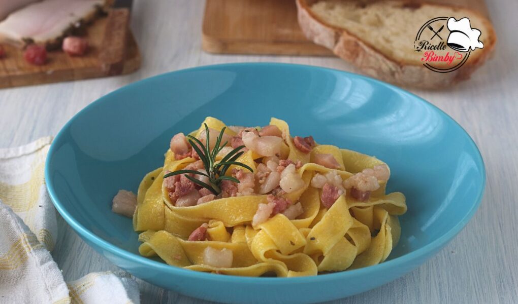TAGLIATELLE ALLARDIATE FATTE IN CASA BIMBY